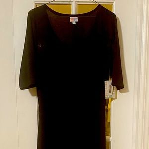 LuLaRoe 2xl Black Ana